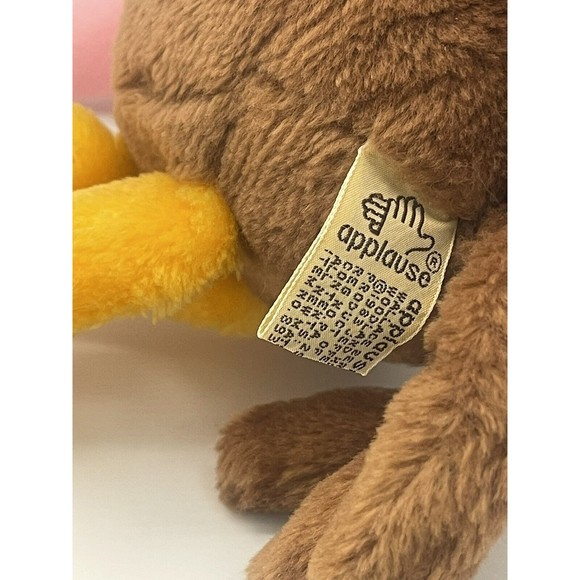 Vintage 1983 Wallace Berrie Shoe Aviator/Pilot Bird Roller Skate plush 8935  15” - Picture 12 of 12